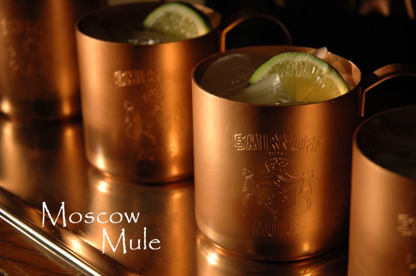 Cóctel Moscow Mule