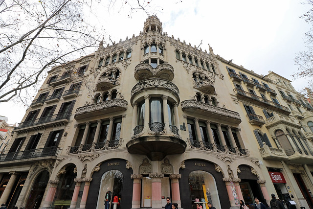 casa lleo i morera passeig de gracia barcelona