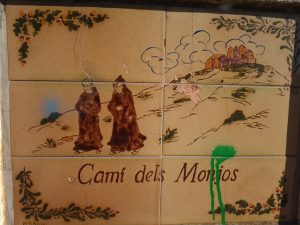 Camino de los Monjes, hacia La Mola