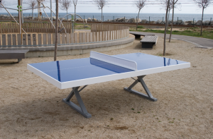 Parques con mesas de ping pong en Barcelona