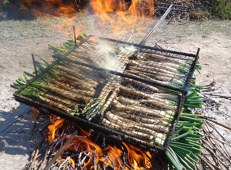 calçots barcelona, comer calçots en barcelona