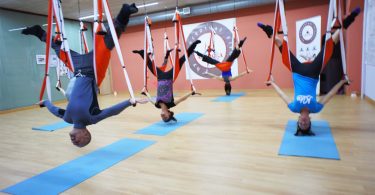 aero yoga en barcelona, centros de yoga en barcelona