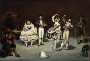 "El Ballet Español"de Manet