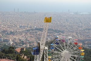 Imatge del parc del Tibidabo
