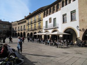 plaza del pueblo español