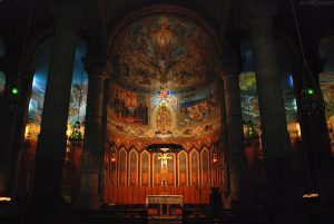 capilla de la iglesia del tibidabo