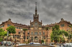 vista de l'edifici de Sant Pau 