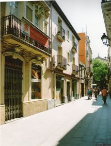 imagen de una de las calles de barcelona