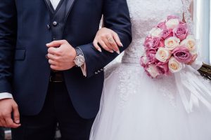 Pareja a punto de casarse