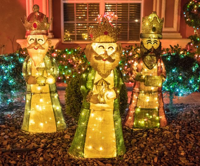 lamparas gigantes de reyes magos