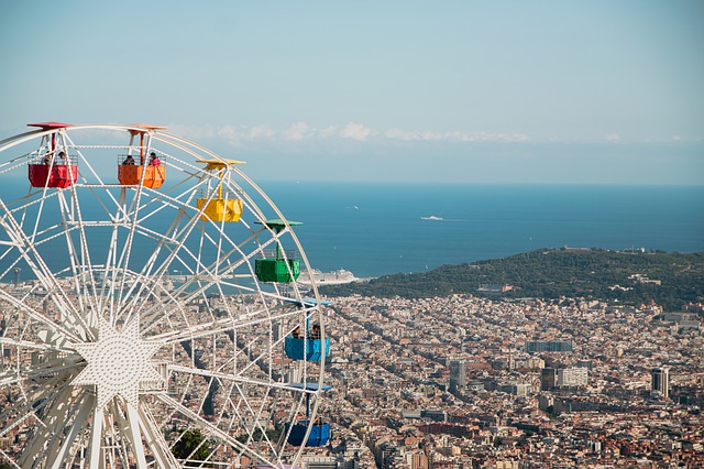 vista panorámica del Tibidabo