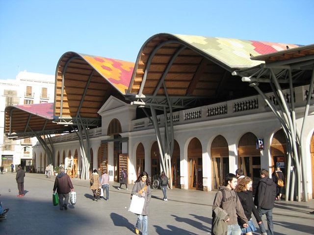 Imagen del mercado de santa caterina de Benedetta Tagliabue 