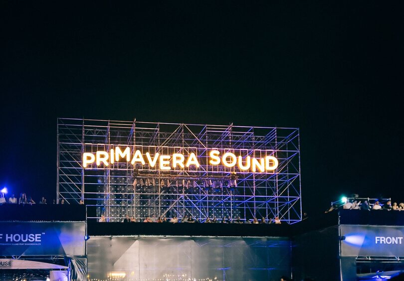 Escenario de festival Primavera Sound