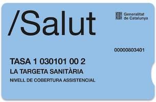 tarjeta sanitaria en Catalunya