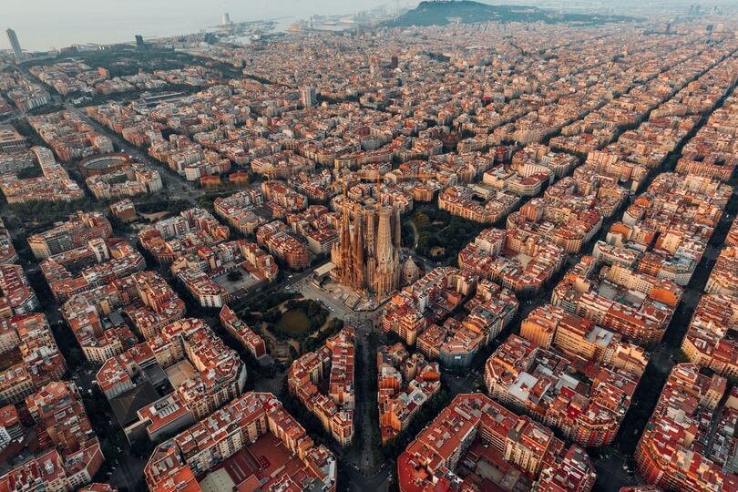 Plan urbanístico de Barcelona